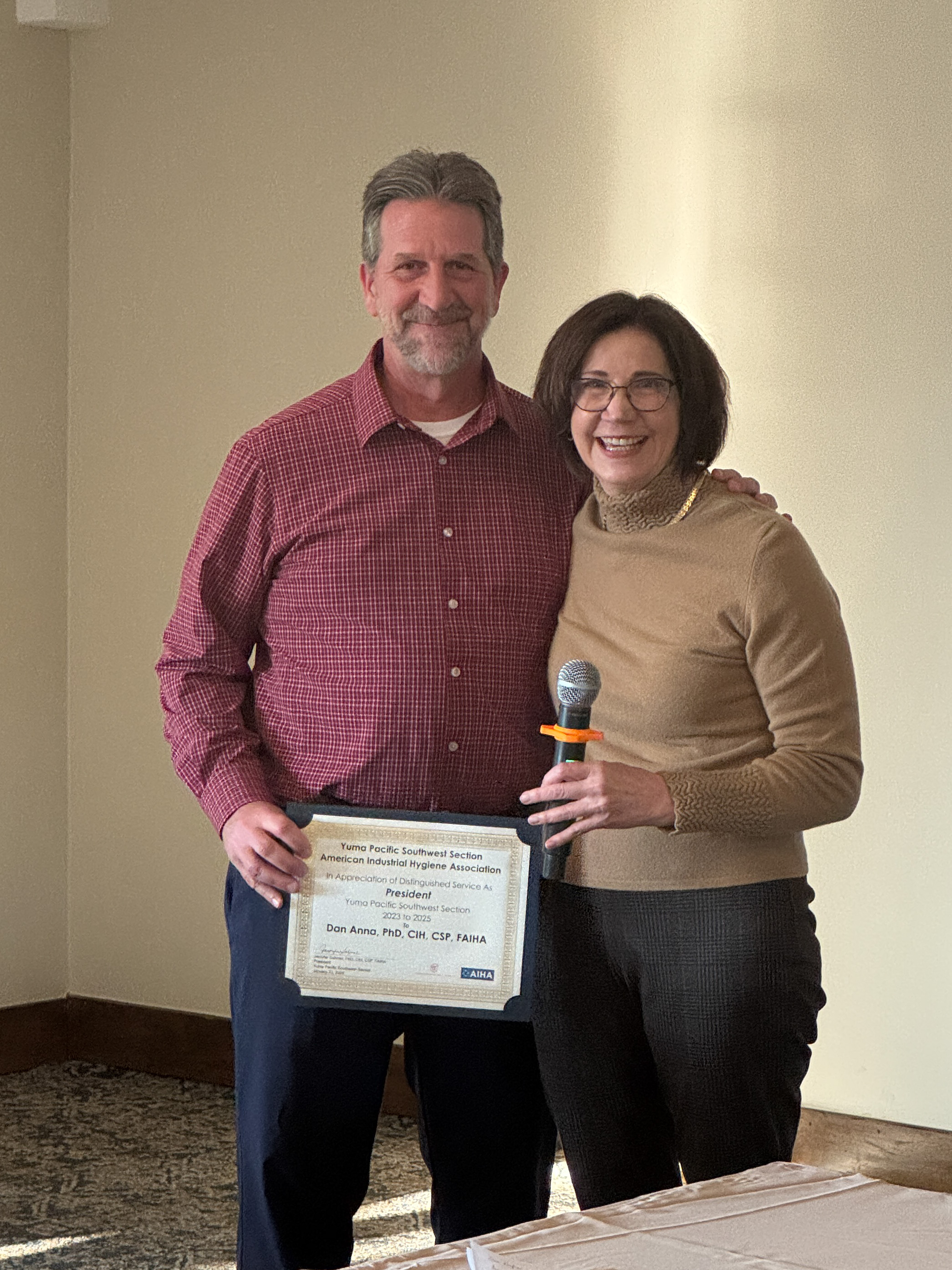 Recognizing Past President